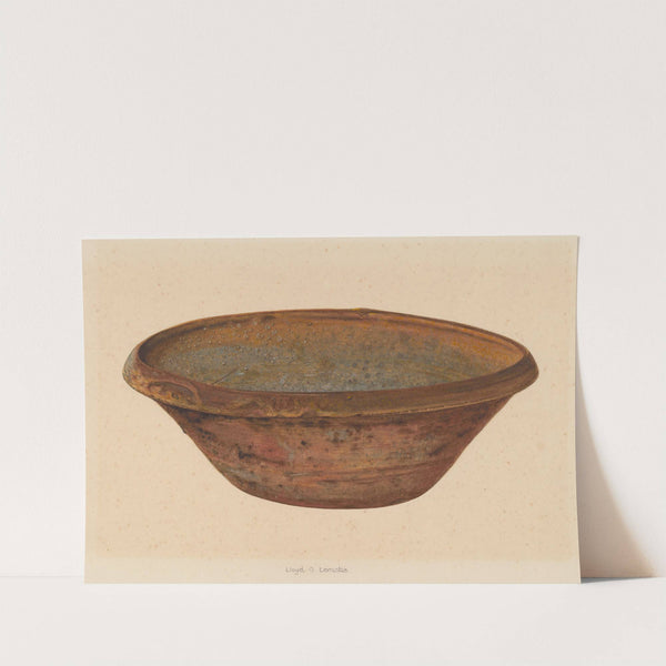 Bowl by Lloyd Charles Lemcke