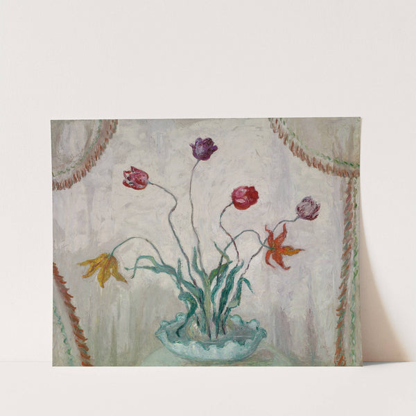 Bowl of Tulips by Florine Stettheimer