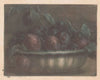 Bowl with plums