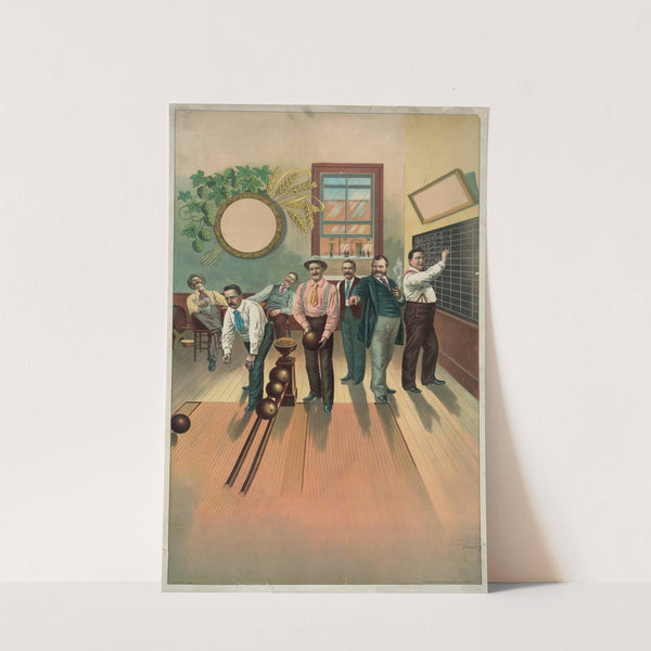 Bowling alley #191 (1894) by Henry Jerome Schile