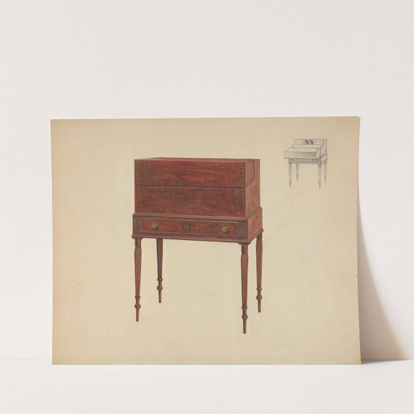 Box Desk by Arthur Johnson