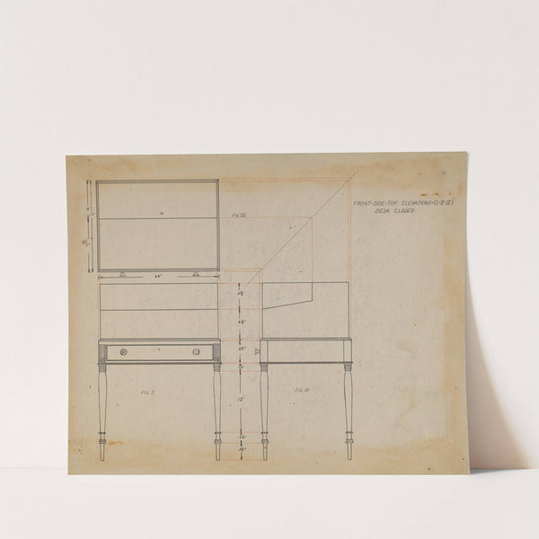 Box Desk by Arthur Johnson