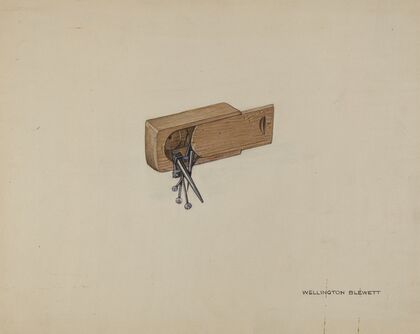 Box for Nails and Pins