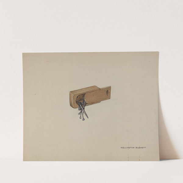 Box for Nails and Pins by Wellington Blewett