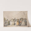 Box lobby loungers (1786) by Thomas Rowlandson
