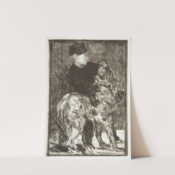 Boy and Dog (1862) by Édouard Manet