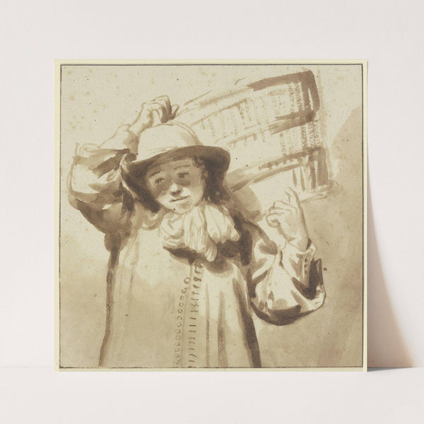 Boy carrying a basket (ca 1655) by Gerbrand van den Eeckhout