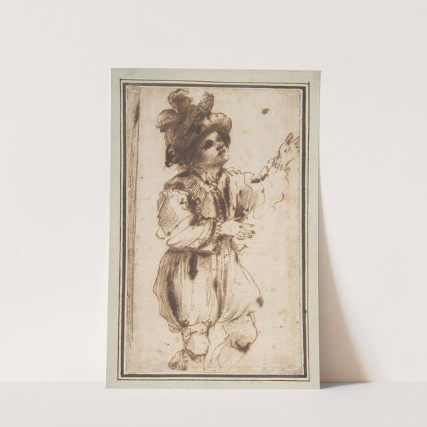 Boy Chasing a Butterfly by Guercino