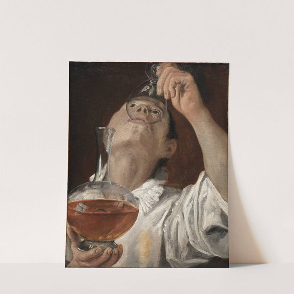 Boy Drinking (1582-1583) by Annibale Carracci