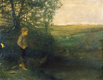 Boy Fishing