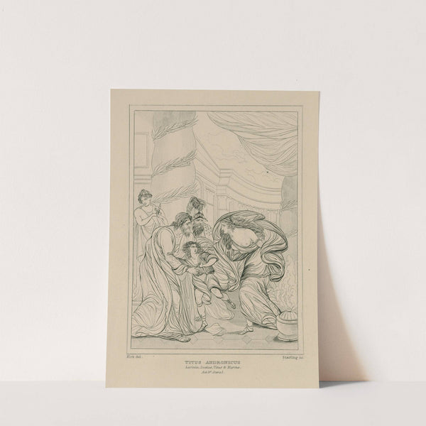 Boy; ‘Help, grandsire, help … Titus Andronicus, act IV, scene I (19th century) by William Francis Starling