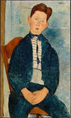 Boy in a Striped Sweater (1918)