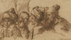 Boy in a Turban, Winged Angel and Three Companions (1600)