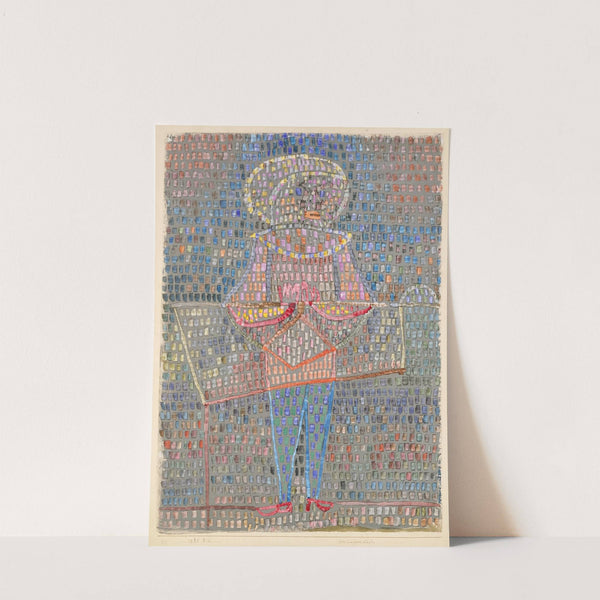 Boy in Fancy Dress by Paul Klee