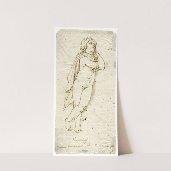 Boy leaning sideways by David Humbert de Superville