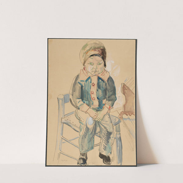 Boy on a Chair (1927) by William Sommer