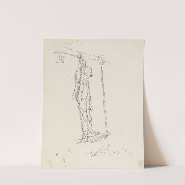 Boy on a Swing by Winslow Homer