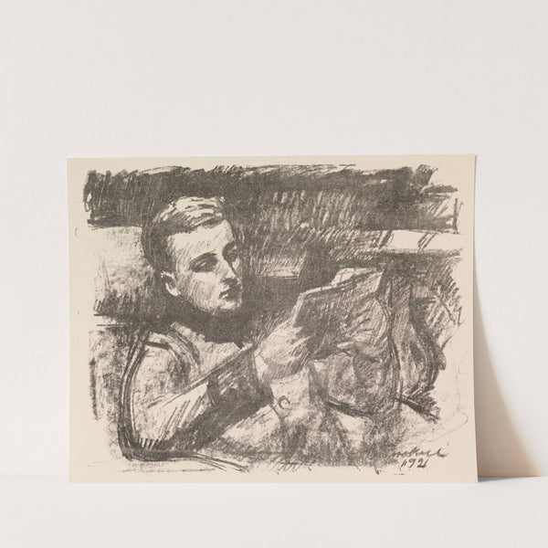 Boy Reading (Jorgen Enckell) by Magnus Enckell