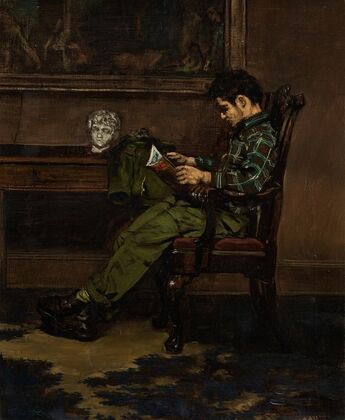 Boy Reading
