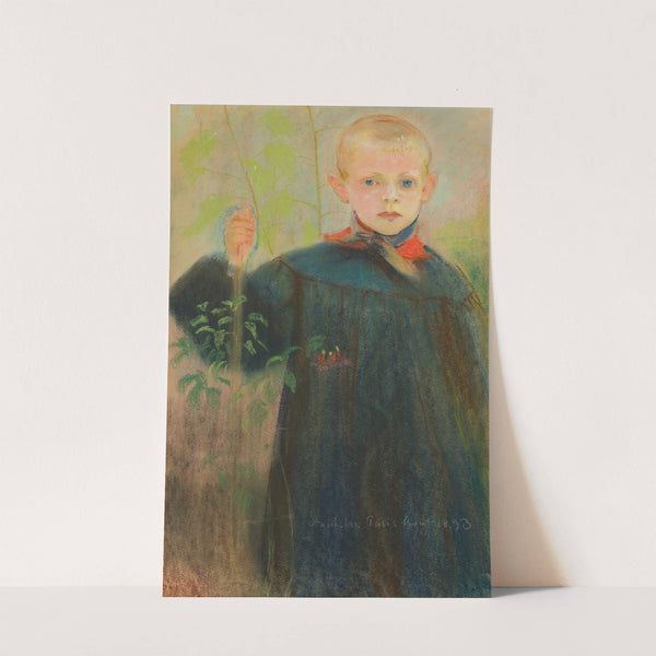 Boy with a flower (1893) by Stanisław Wyspiański