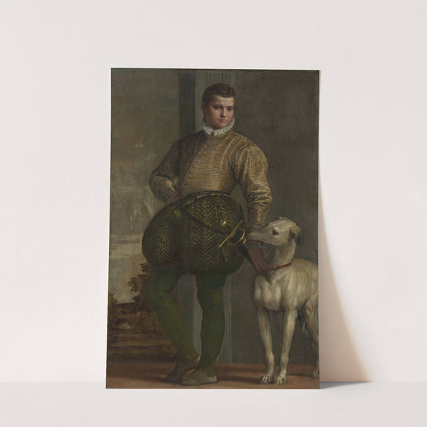 Boy with a Greyhound by Paolo Veronese