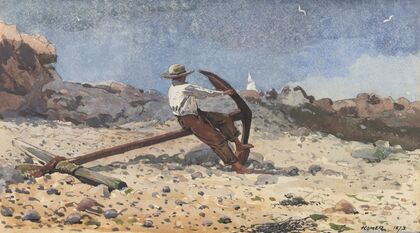 Boy with Anchor (1873)