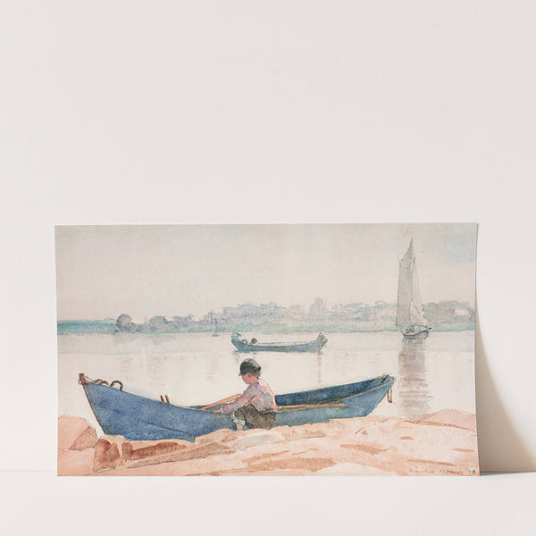 Boy with Blue Dory (1880) by Winslow Homer