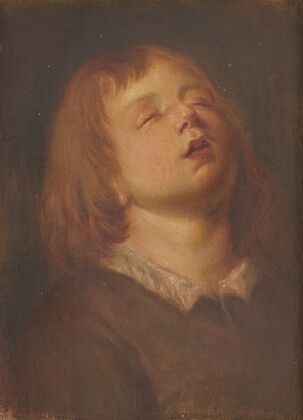 Boy with Closed Eyes