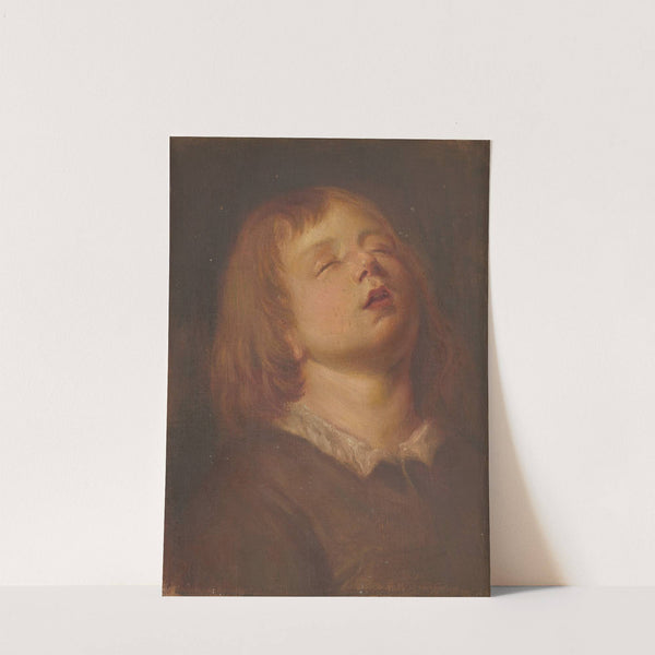 Boy with Closed Eyes by Maria Marga Thomass