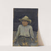 Boy With Hat 02 by Henry Scott Tuke