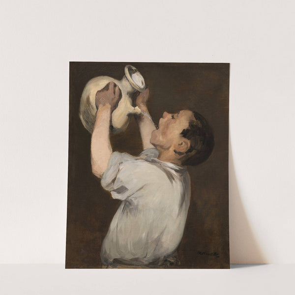 Boy with Pitcher (La Régalade) (1862-72) by Édouard Manet