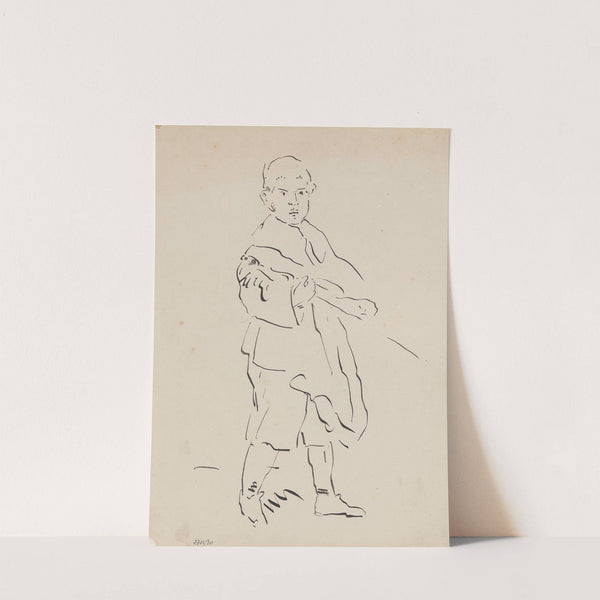 Boy with Sword by James Ensor