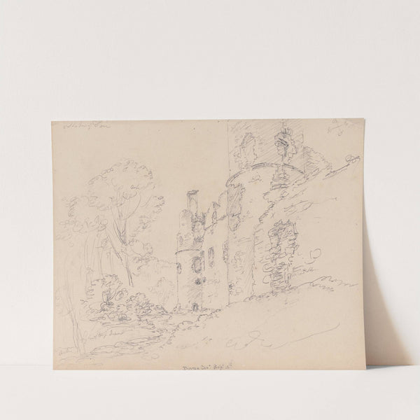 Boyne Castle, Scotland. by James Moore