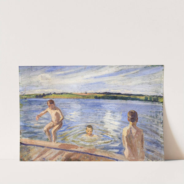 Boys Bathing by Peter Hansen