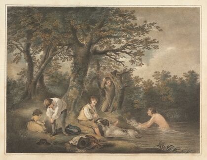 Boys Bathing (1790)