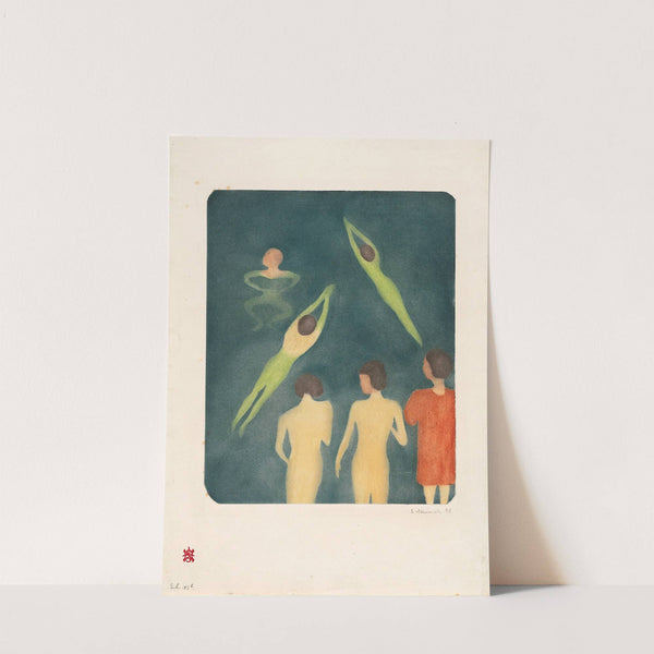 Boys Bathing (1896) by Edvard Munch