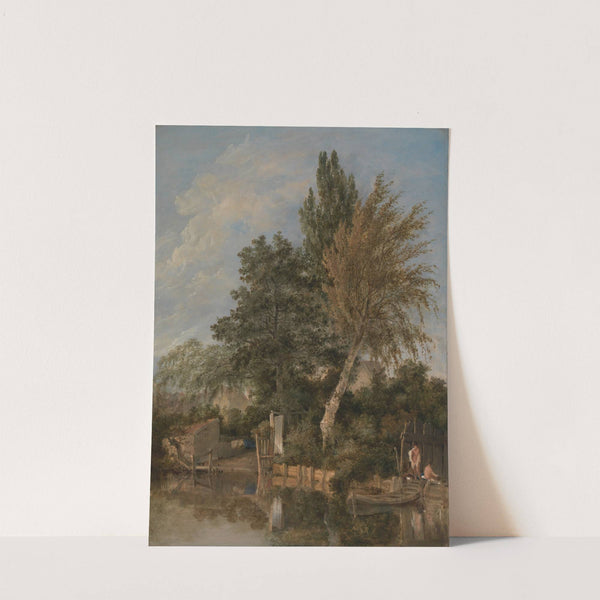 Boys Bathing on the River Wensum, Norwich by John Crome