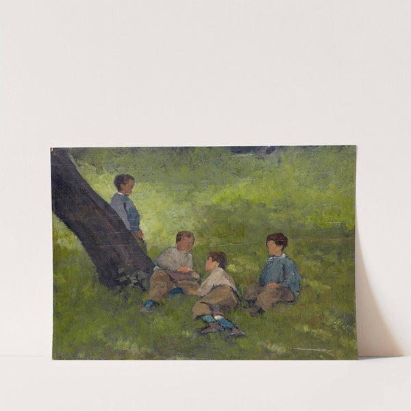 Boys in the Green by Theophil Preiswerk