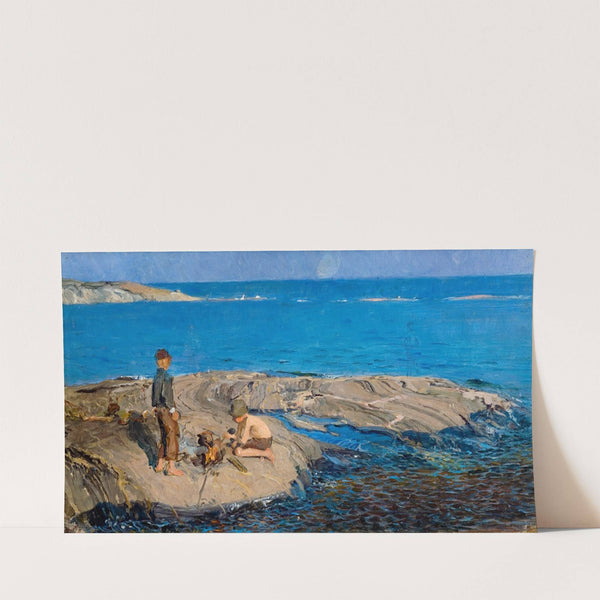 Boys on a Skerry (1898) by Venny Soldan-Brofeldt