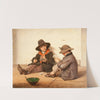 Boys Playing Cards by Antonio Ermolao Paoletti