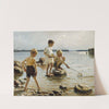 Boys Playing On The Shore (Children Playing On The Shore) (1884) by Albert Edelfelt