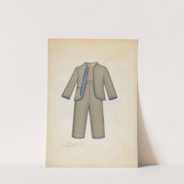 Boy's Suit by Sara Garfinkel
