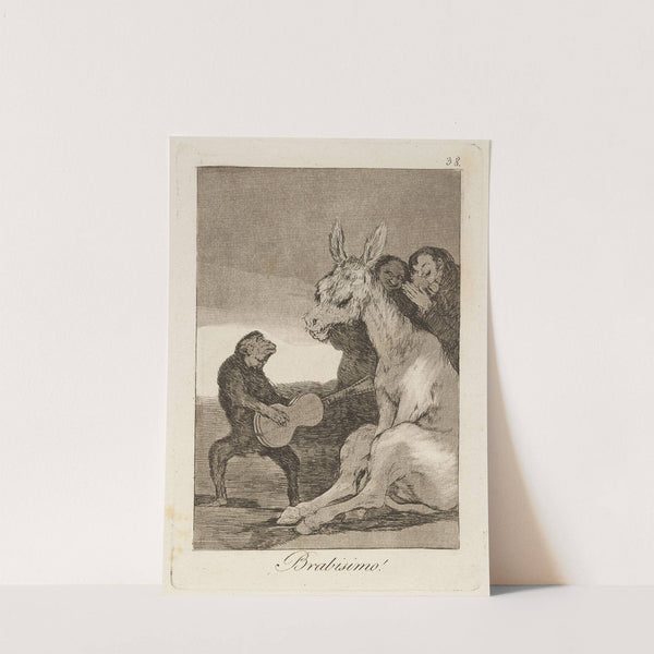 Brabisimo! (Bravo!) (1796-1797) by Francisco de Goya