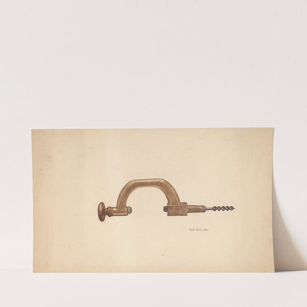 Brace and Bit (c. 1941) by Violet Hartenstein