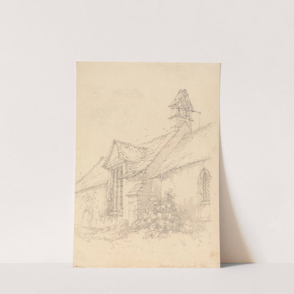 Brackenborough Church, Wiltshire by Thomas Hearne