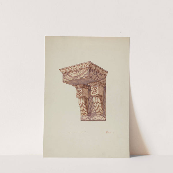 Bracket, for Wall (Ecclesiastical) (1939) by Hal Blakeley