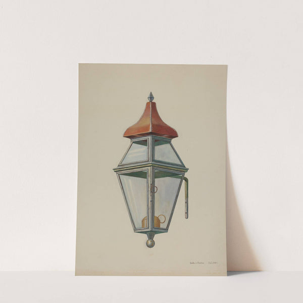 Bracket Lamp by Leslie Macklem