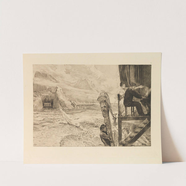 Brahmsphantasie (1894) by Max Klinger