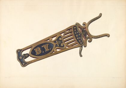 Brass Bootjack