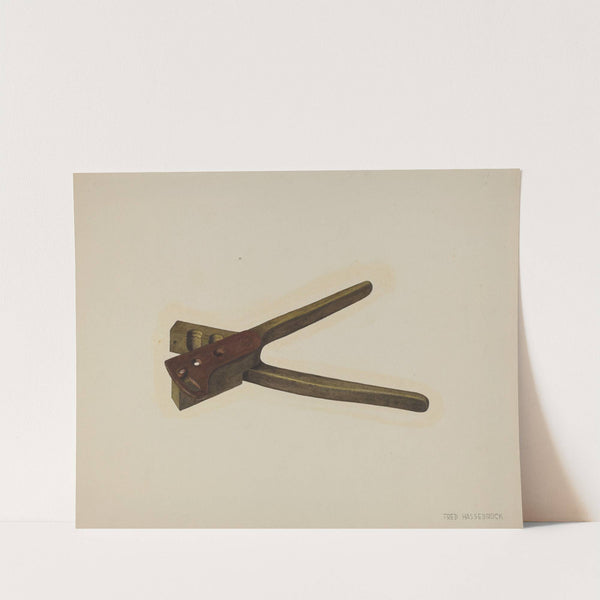 Brass Bullet Mold by Fred Hassebrock